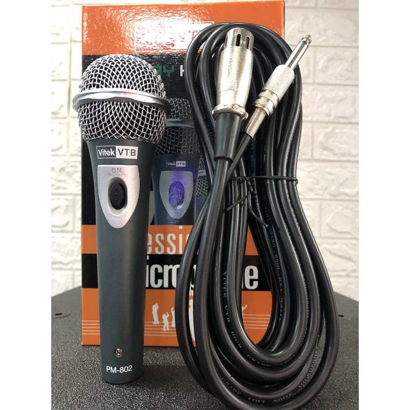 [HCM]Micro karaoke có dây VITEK VTB PM802