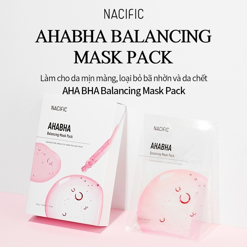 Mặt Nạ Miếng Dưỡng Ẩm Nacific Mask Pack 30g