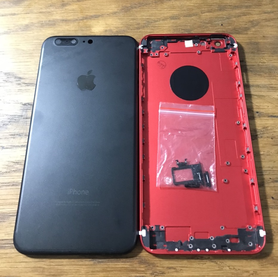 VỎ DÀNH CHO IPHONE 6 PLUS ĐỘ LÊN 7 PLUS KÈM KHAY SIM