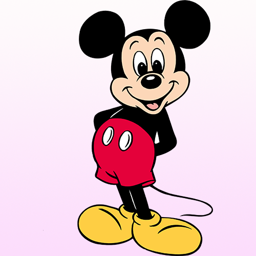 Hình ủi Mickey M12 dành cho trẻ em