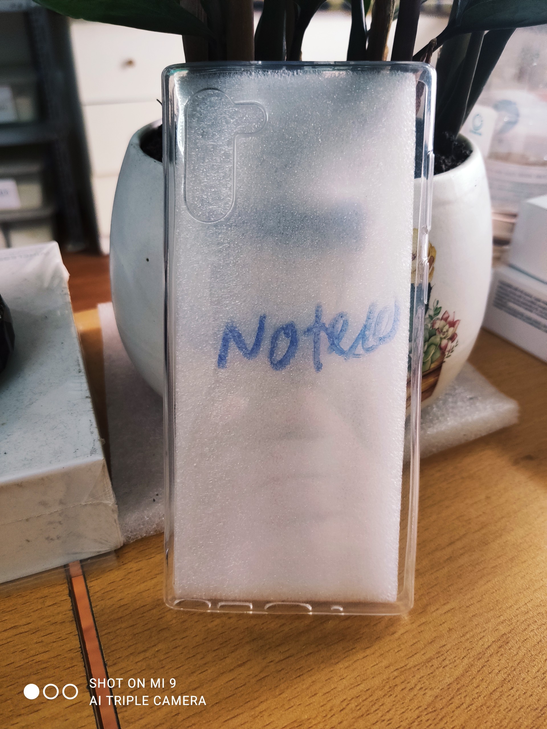 Ốp silicon dẻo trong suốt Samsung galaxy Note 10