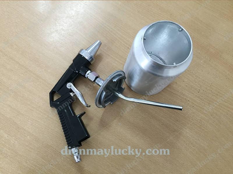 Bình phun cát đánh gỉ sét inox