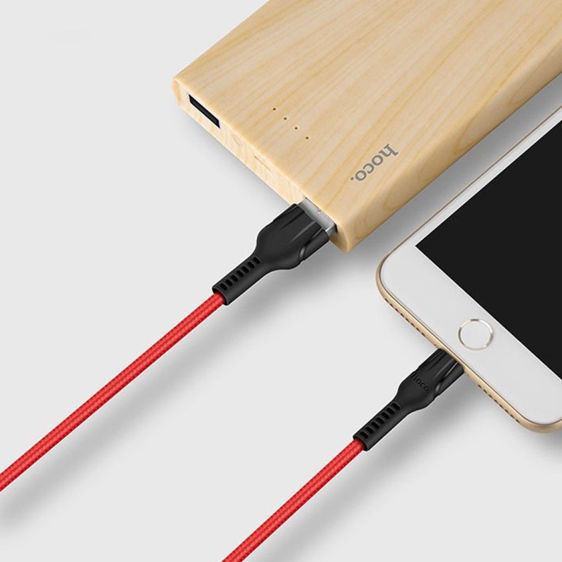 Cáp sạc nhanh iPhone / iPad HOCO U31 USB to Lightning dài 1M