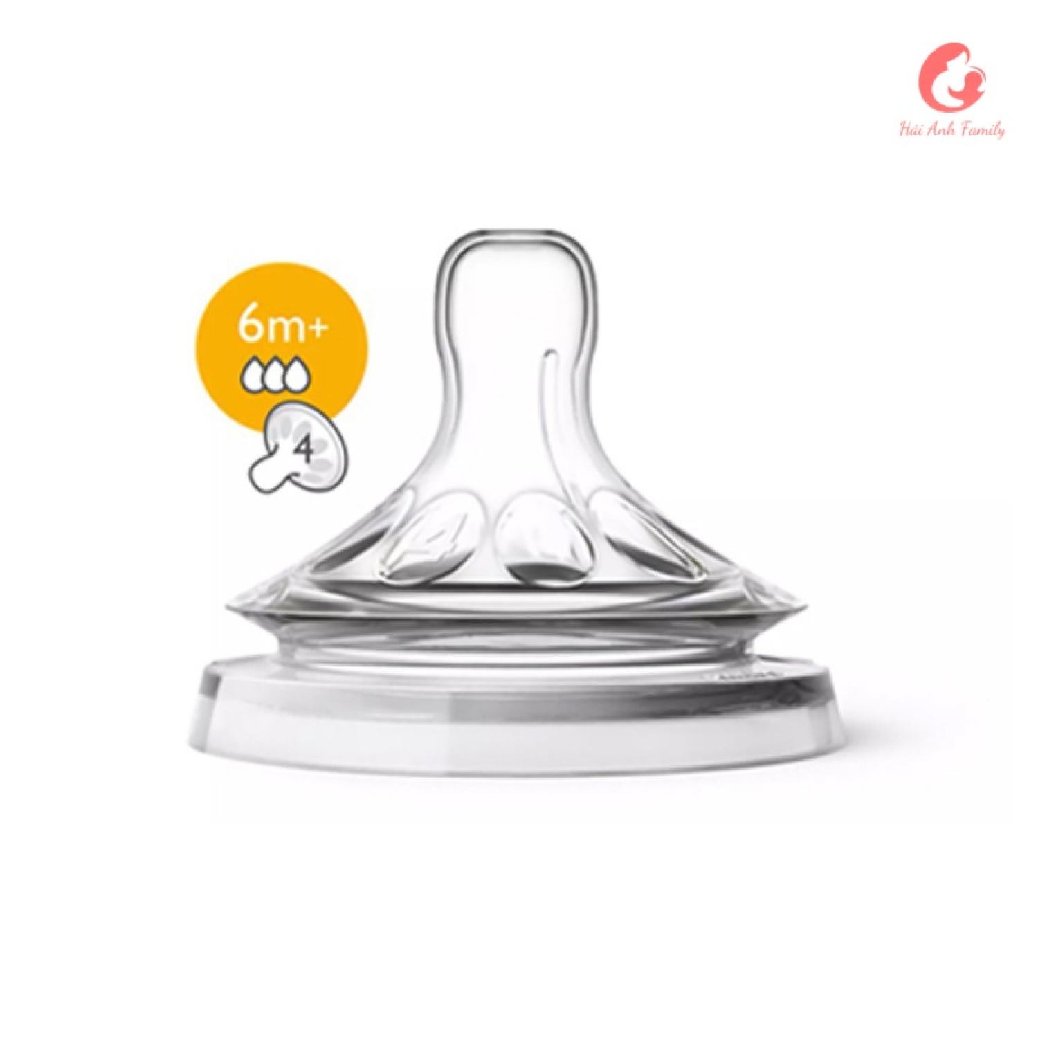 NÚM TI AVENT NATURAL CỔ RỘNG [ĐỦ SỐ 0 - 5][CAM KẾT CHÍNH HÃNG]