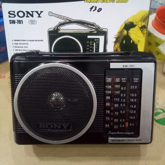 Radio nghe Đài Sony SW 701/702