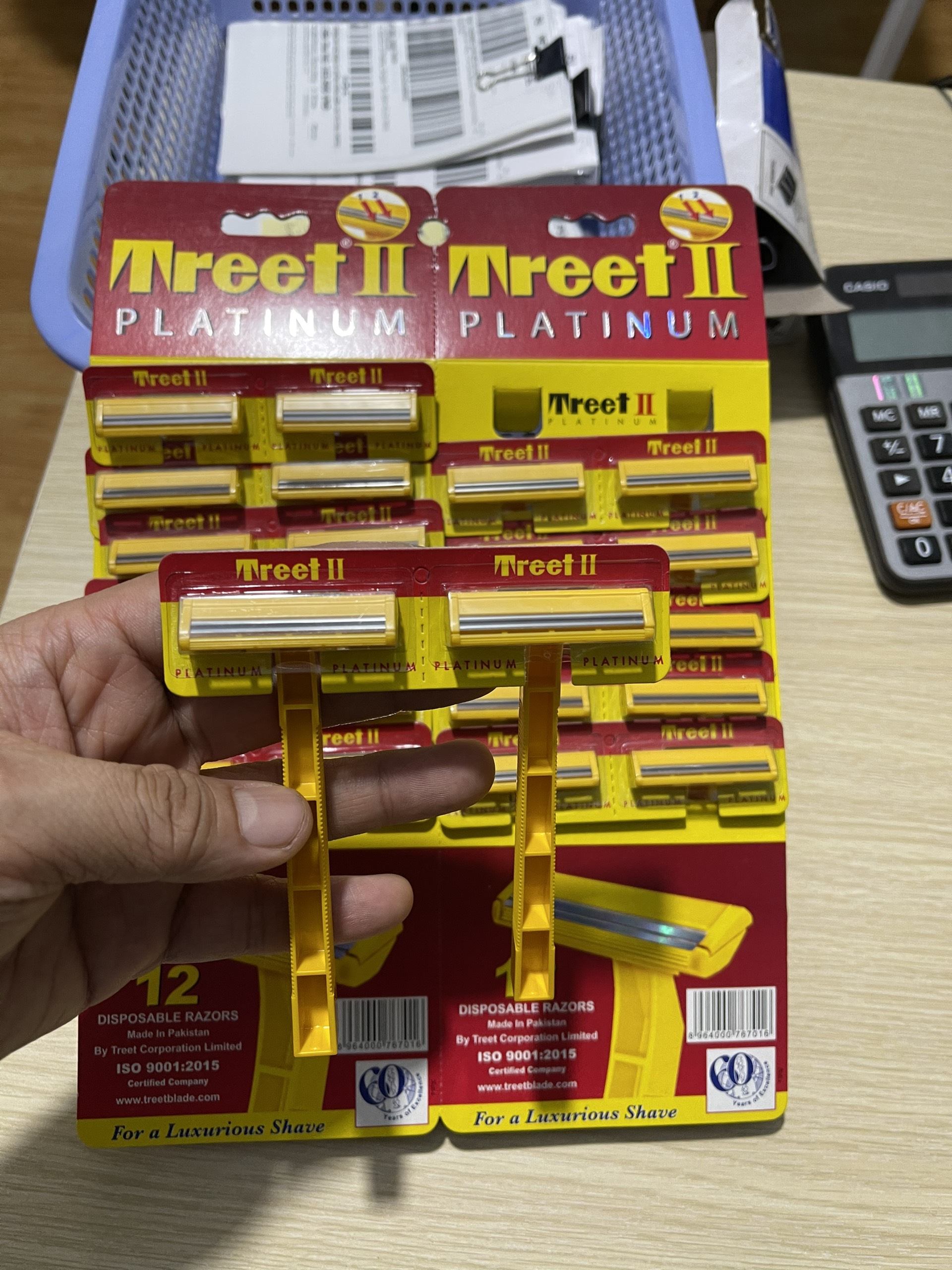 Dao Cạo Treet Platinum Vỉ 1 Cây