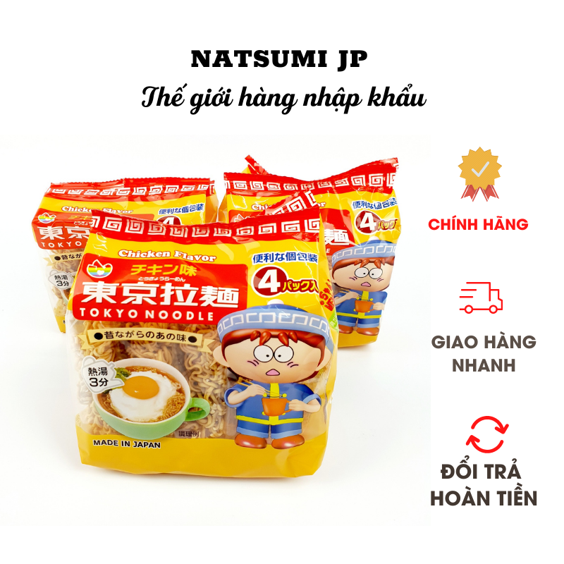 Mỳ Tokyo Noodle Cho Bé Nhật Bản Date T4 2023