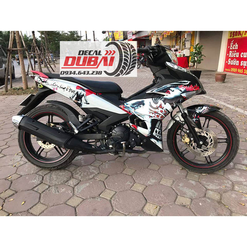 Tem Trùm Exciter 150 Đen Hổ
