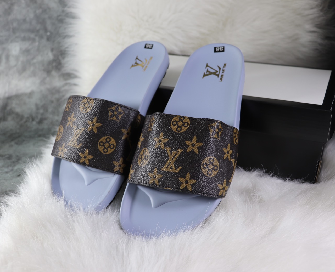 DÉP DA BÒ L.V SIÊU BỀN 💎 NEW 💎