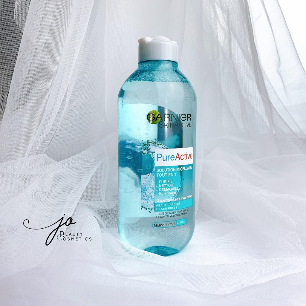 Tẩy trang Garnier 400ml (xanh dương)