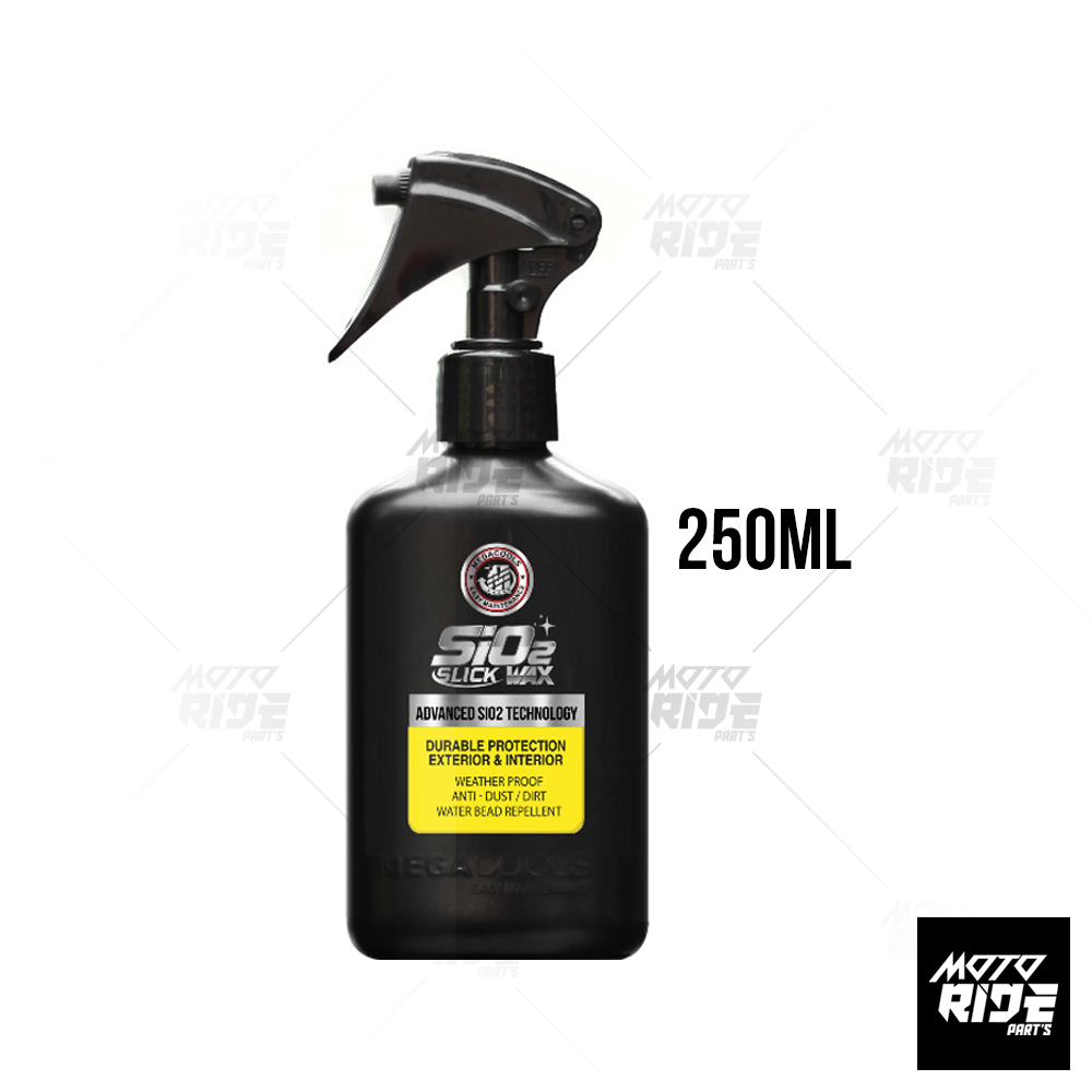 Megacools sio2 slick wax dưỡng nhựa bóng 250ml
