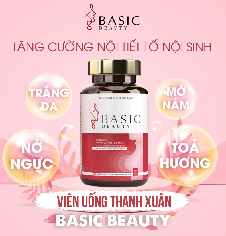 Viên uống tăng cường nội tiết Basic Beauty