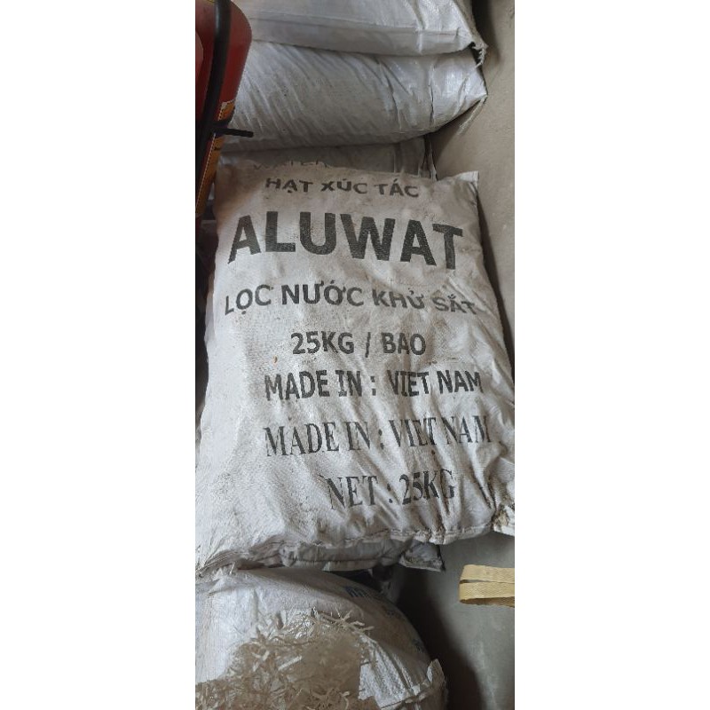 Combo 10kg hạt aluwat sứ nung đá vôi