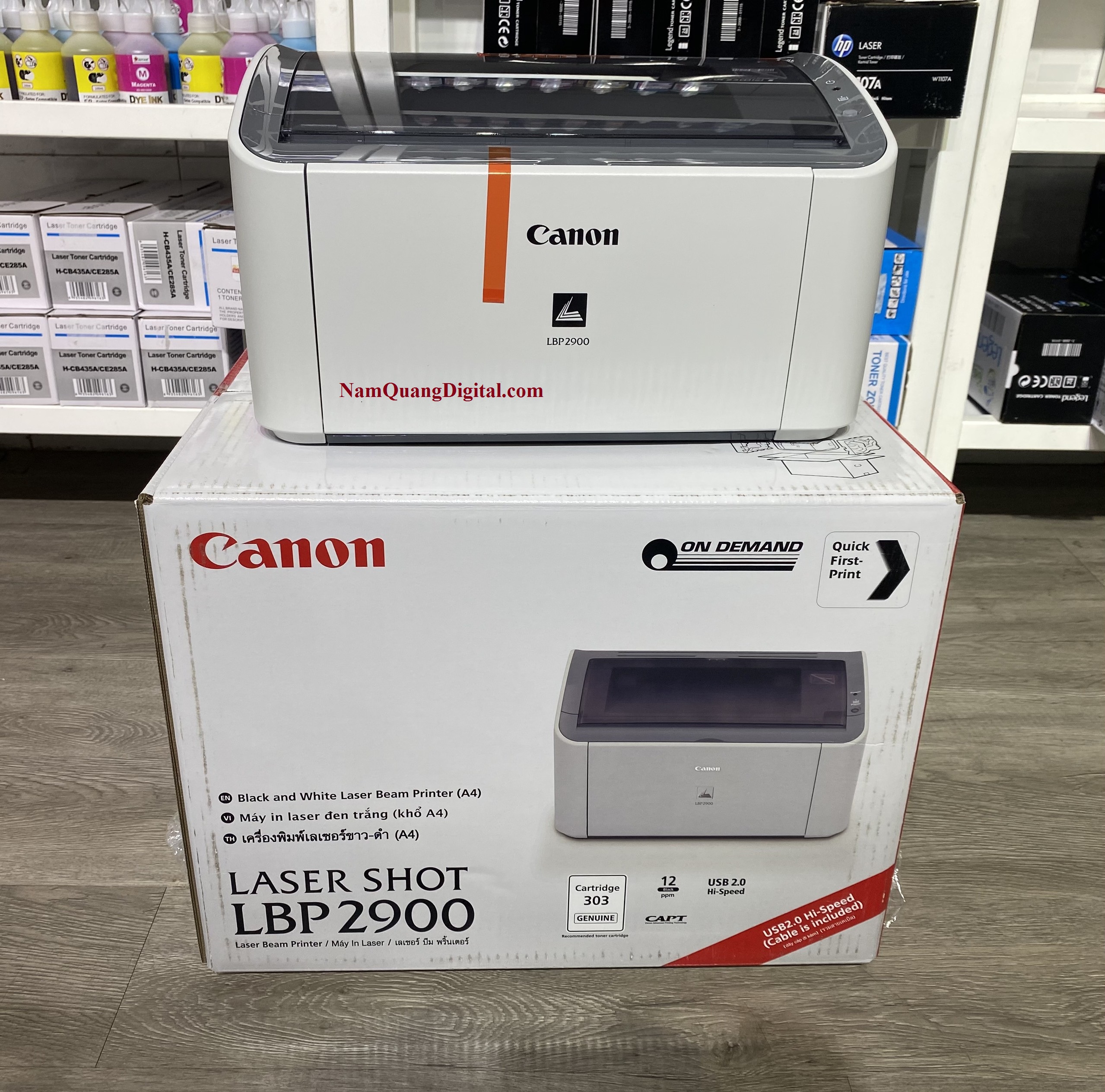 Máy in canon LBP 2900 ( laser đen trắng) like new