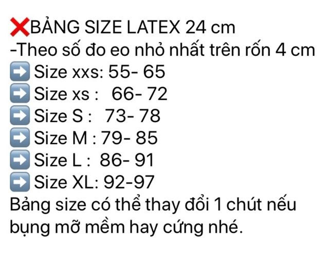 ĐAI NỊT BỤNG GIẢM EO LATEX 25 XƯƠNG