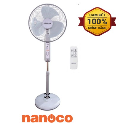 Quạt đứng cơ có remote nanoco nsf1602g-rc