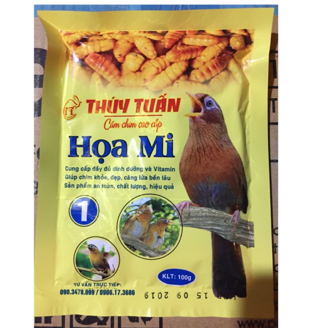 1 GÓI Cám Chim HOẠ MI  200g Cao Cấp Thúy Tuấn..