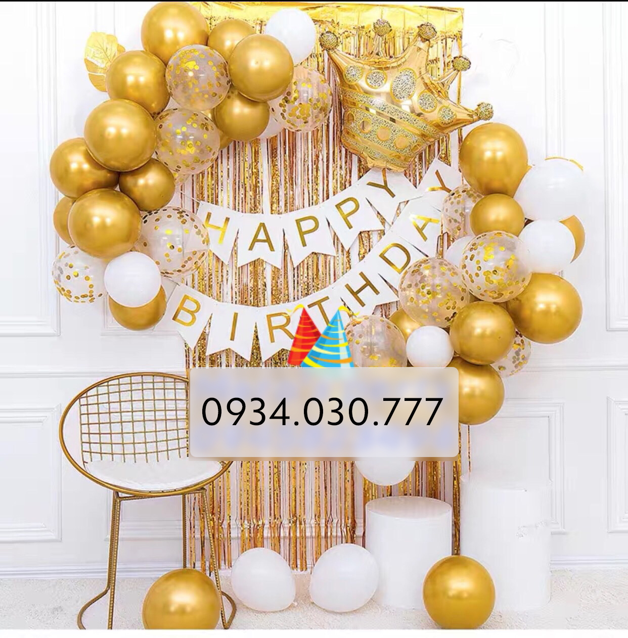 [HCM]Set trang trí sinh Nhật bé trai bé gái