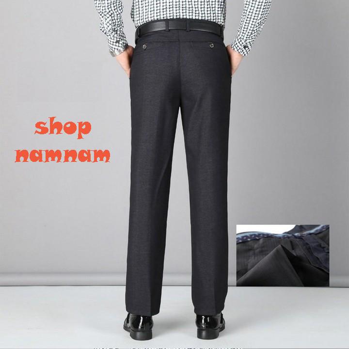 Quần âu nam trung niên vải cao cấp