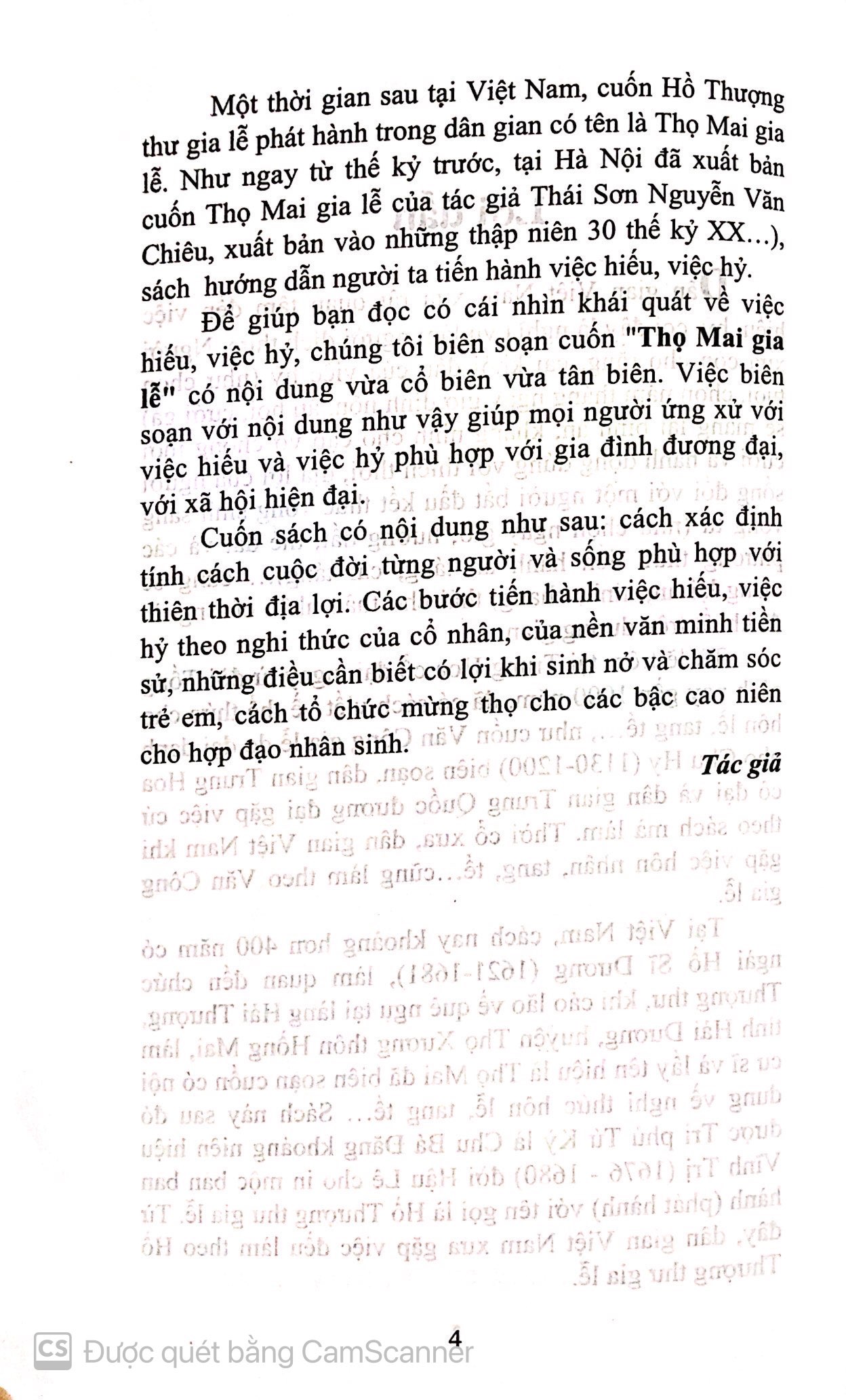 Sách - Thọ mai gia lễ