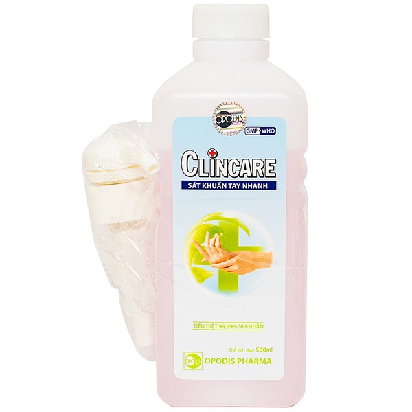 Dung dịch sát khuẩn tay clincare 500ml