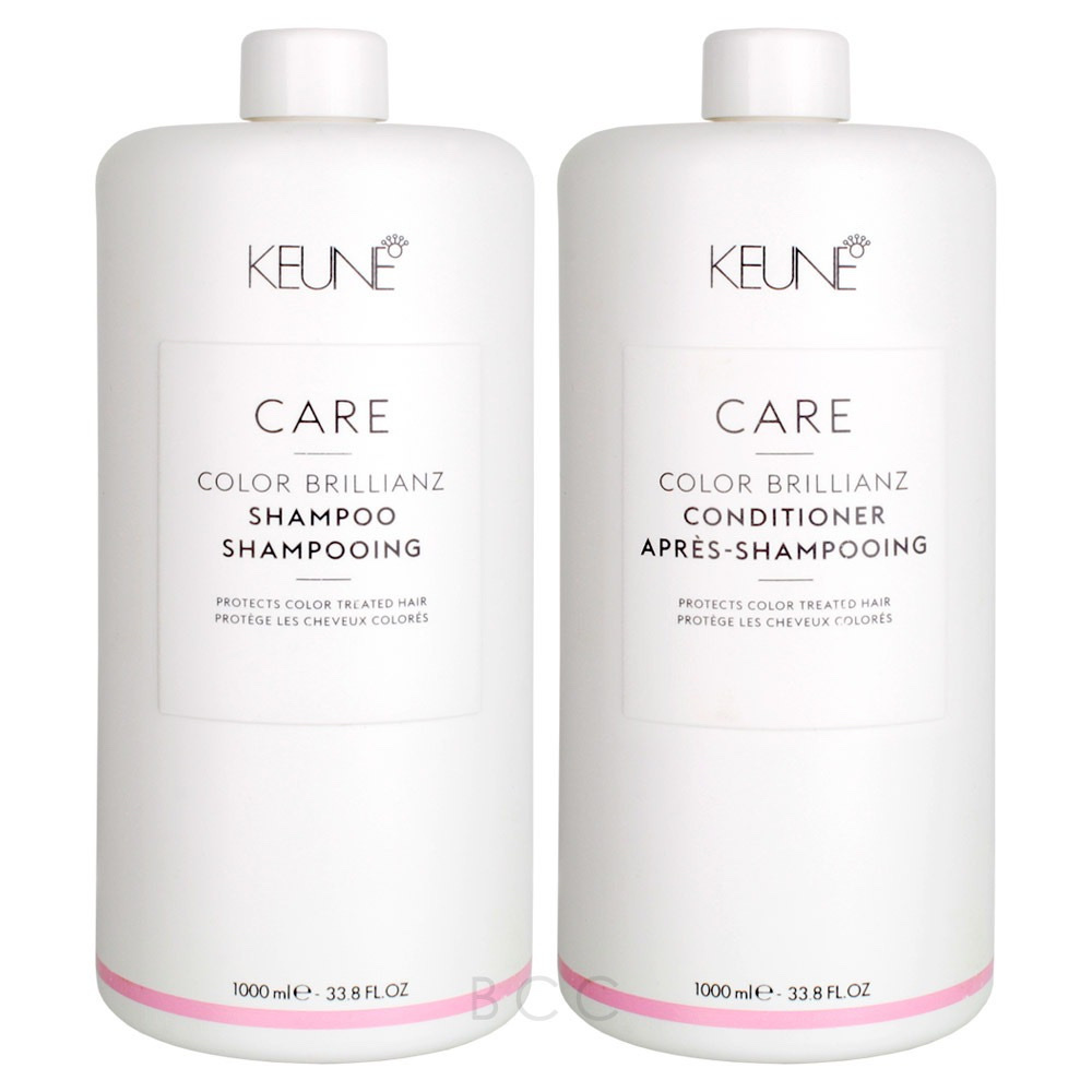 Dầu gội xả giữ màu tóc nhuộm Keune Care Color Brillianz 1000mlx2