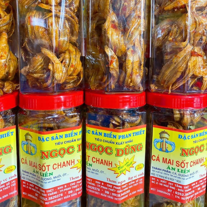 Cá Mai Sốt Chanh Đóng Hộp (ăn liền )