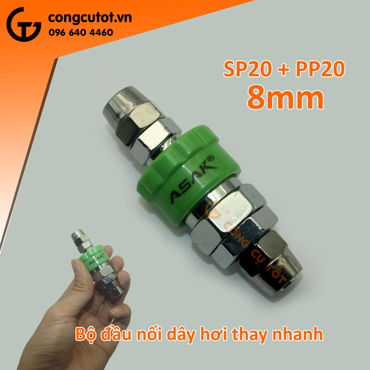 Đầu nối dây hơi các mã