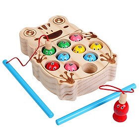 Đồ Chơi Gỗ Câu Cá Khay Ếch