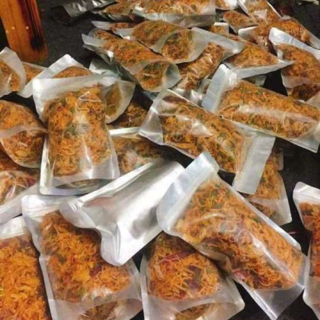 100gr Khô gà lá chanh loại ngon