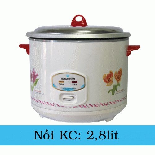 [HCM]Nồi cơm điện Kim Cương 2.8lít siêu tôt