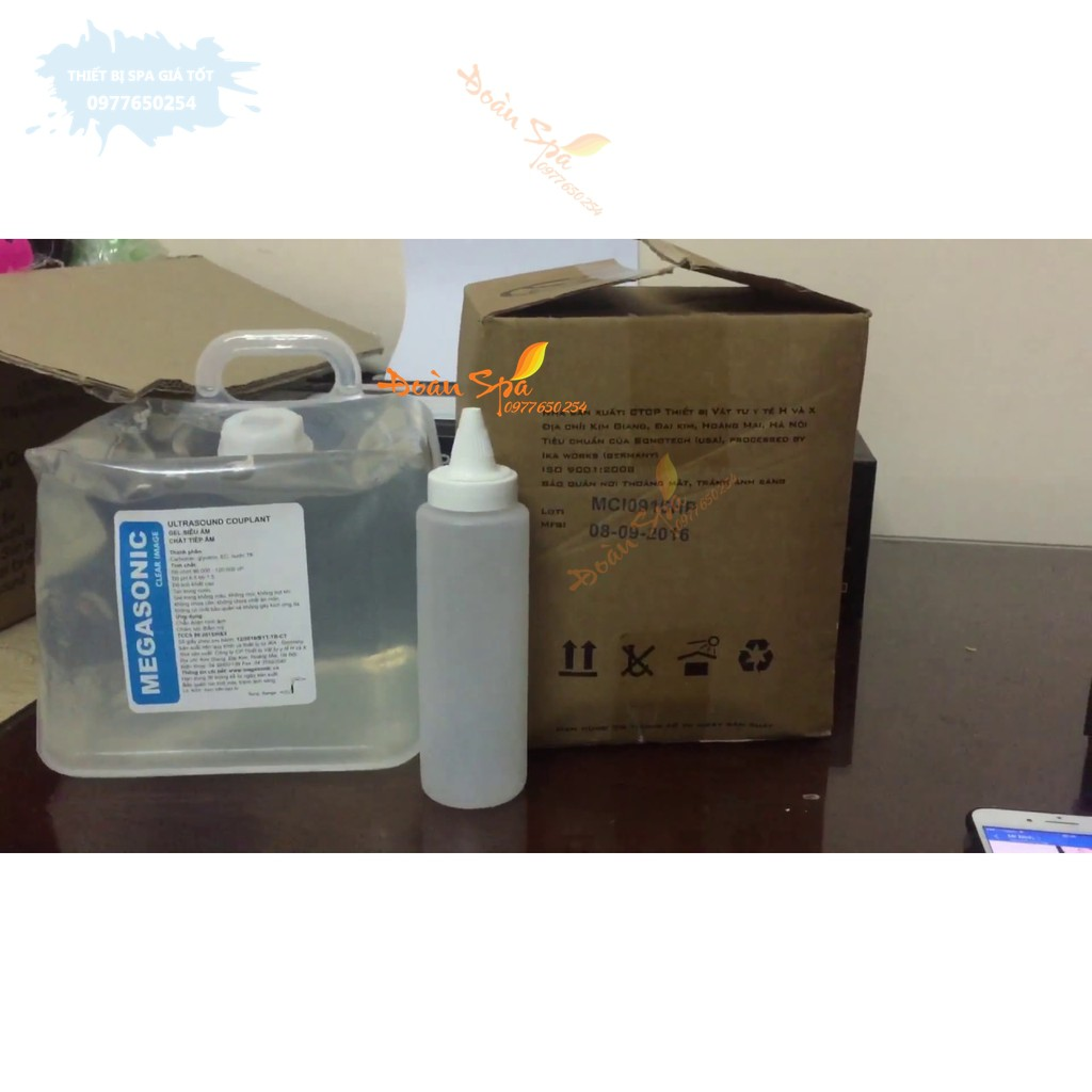 Gel triệt lông - làm mát trong quá trình triệt lông