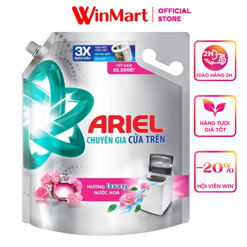 [Siêu thị WinMart] - Nước giặt Ariel hương downy gói 3,25kg
