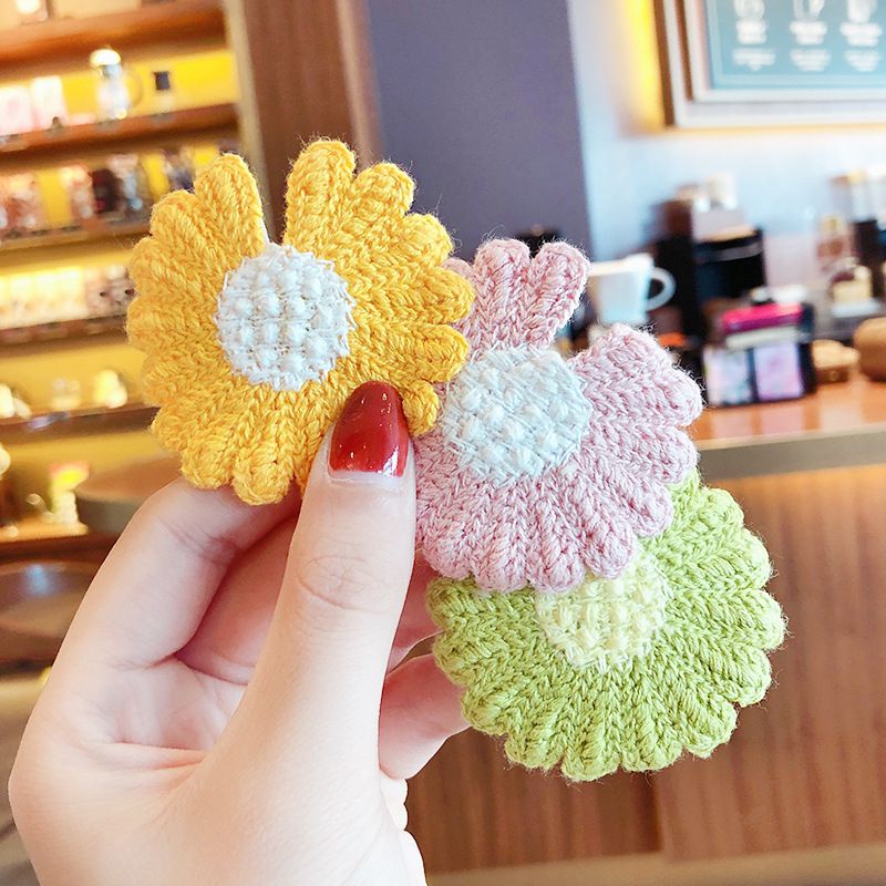 Kẹp tóc bấm hình hoa cúc dễ thương