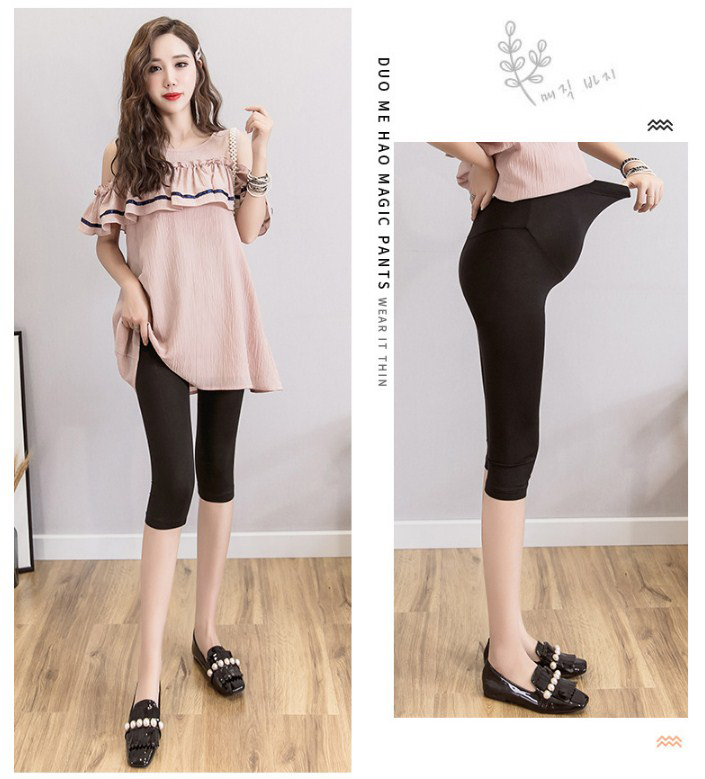 Quần legging ngắn cho bà bầu QBT8