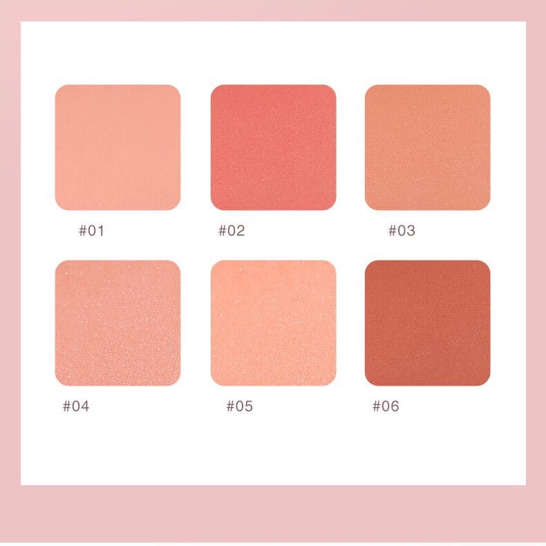 Phấn Má Hồng Lameila Gốm Vitality Blush