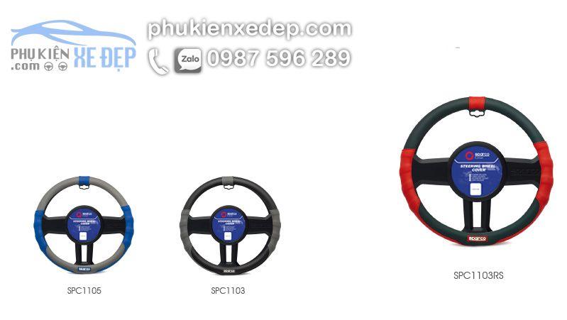 Bọc vô lăng Sparco chính hãng 1103GR