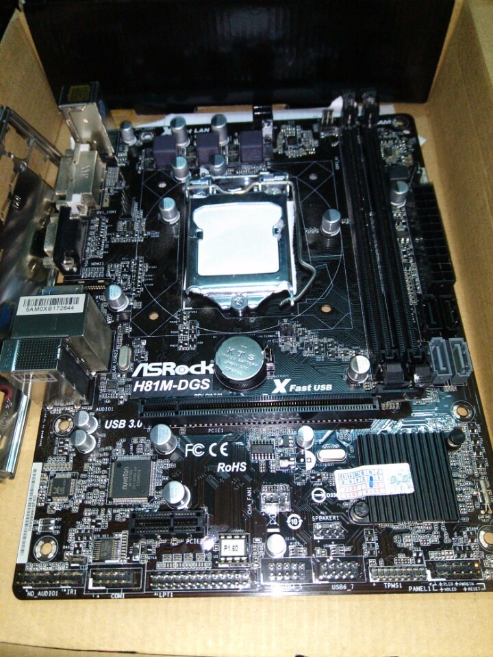 Mainboard H81 asrock - ECS hàng đẹp thanh lý socket 1150