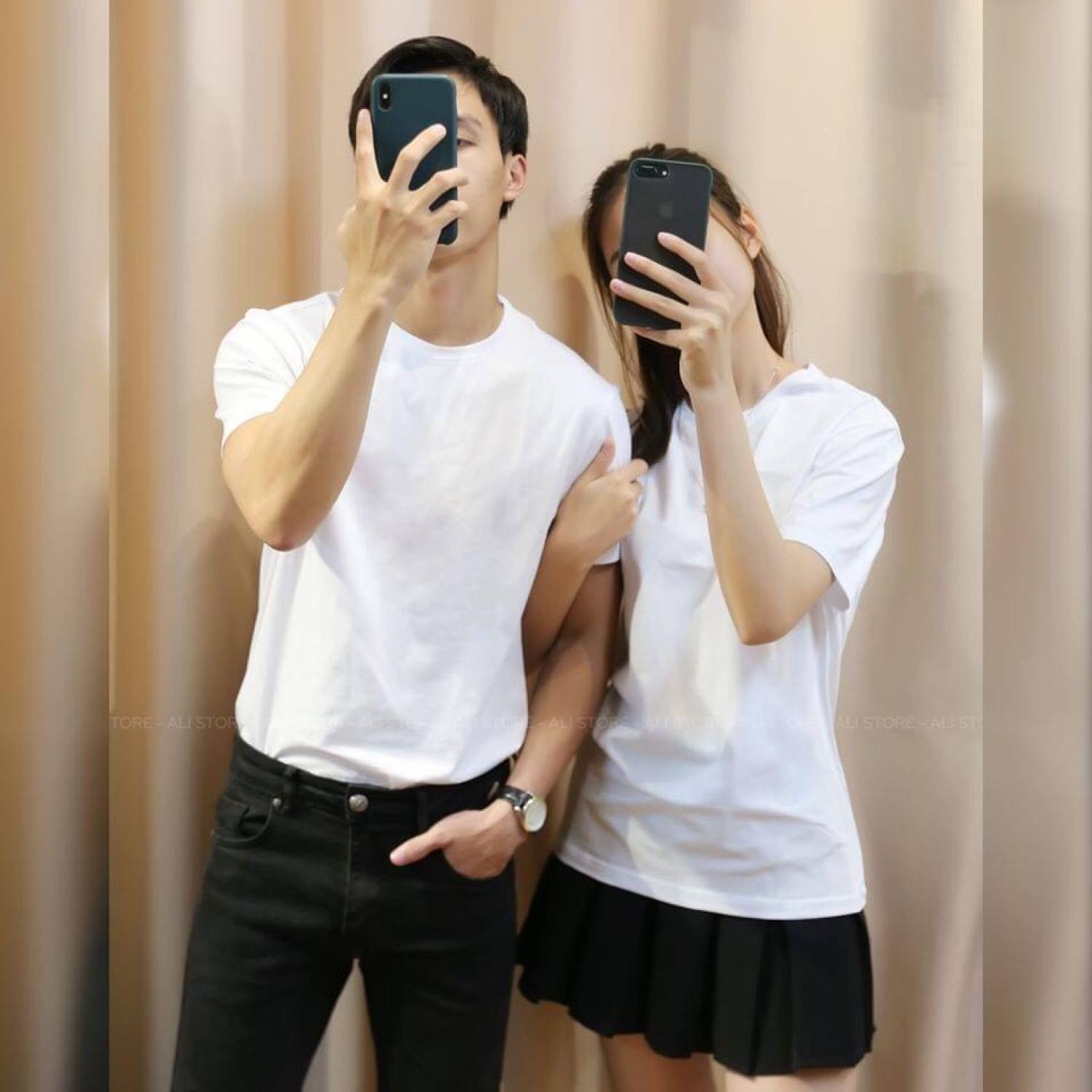 Áo thun nam nữ, áo cặp đôi,bộ đồ đôi siêu hot 2022(LUCKY SHOP)
