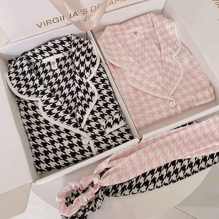 SET BỘ LỤA KÈM DÂY BUỘC TÓC