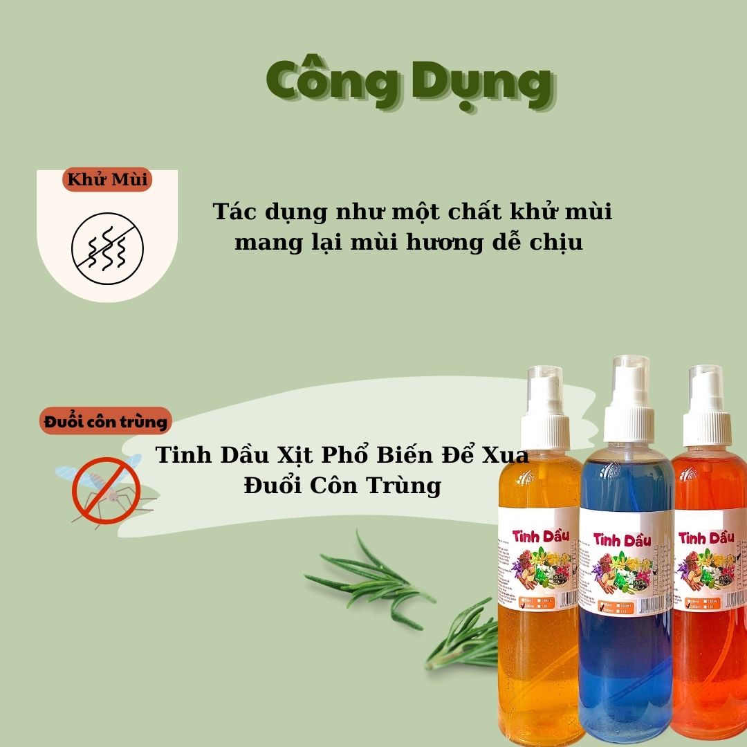 Tinh Dầu Bạc Hà Xịt 260ml