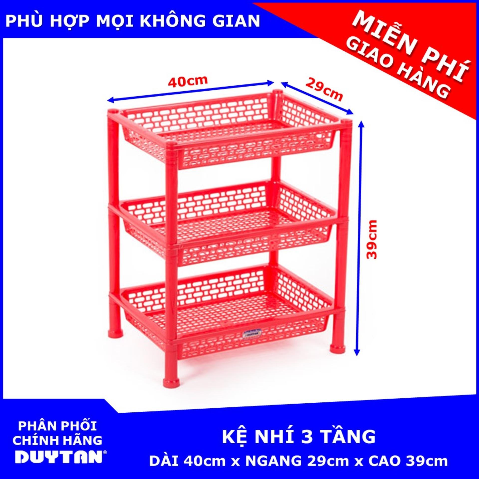 Kệ nhí 3 ngăn Duy Tân - Giao màu mẫu nhiên