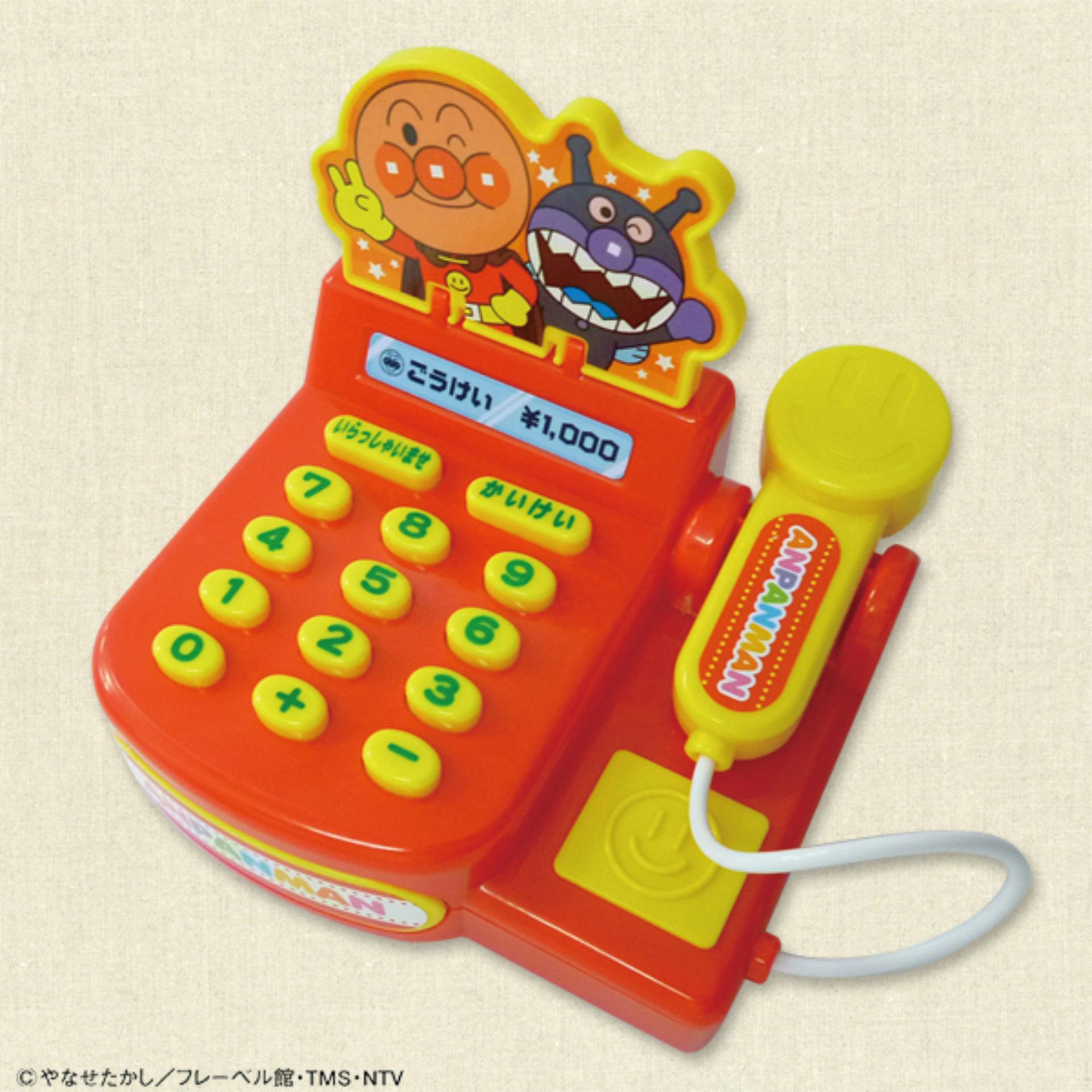 Máy Tính Tiền  Thị Anpanman Mini Chạy Pin Phát Tiếng