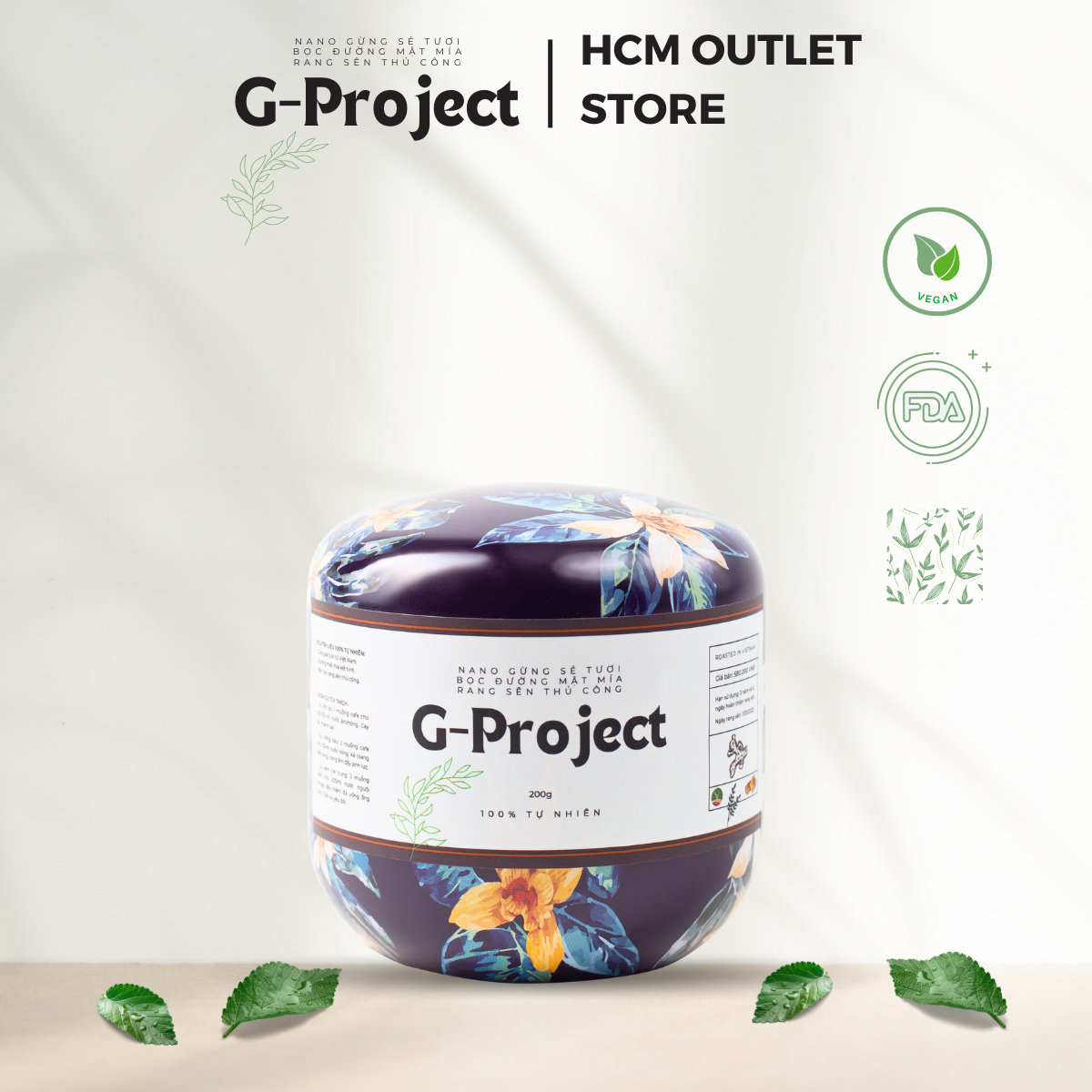 G-Project Nano Ginger - Black Palettes