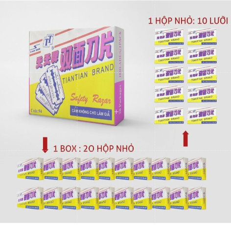 Dao lam đen 200 lưỡi