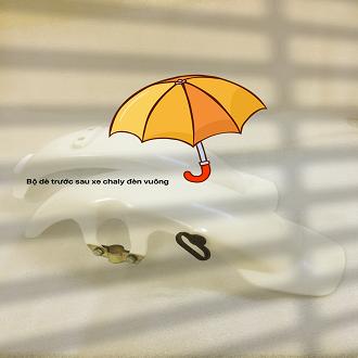 [HCM]BỘ DÈ XE CHALY ĐÈN TRÒN