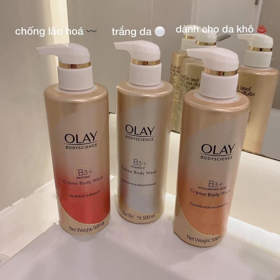 Sữa tắm trắng da Olay B3 500ml