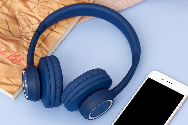 Tai nghe Bluetooth Kanen K9 xanh dương