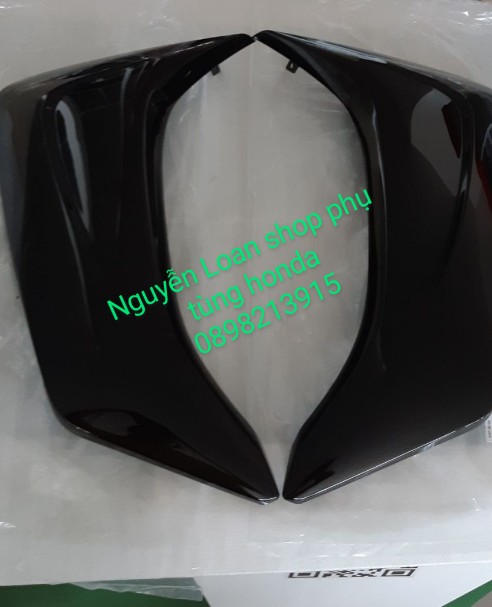 Cánh yếm ngoài Nouvo SX màu đen zin yamha