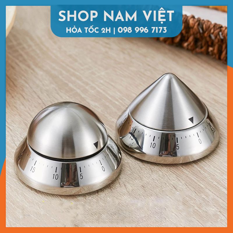 Đồng Hồ Hẹn Giờ Cơ Học Pomodoro (Mẫu Mới)